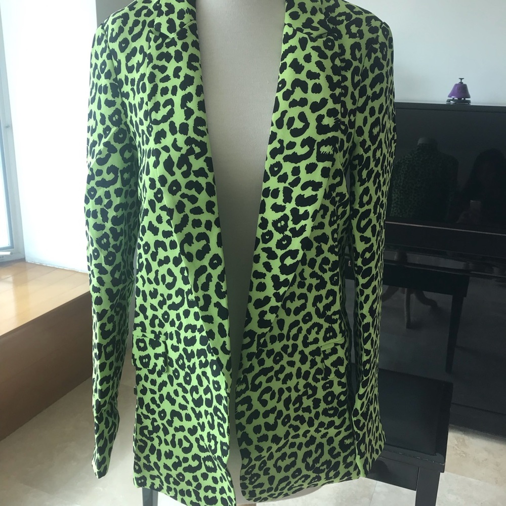 Slay All Day Leopard Print Blazer - Picture 6 of 7